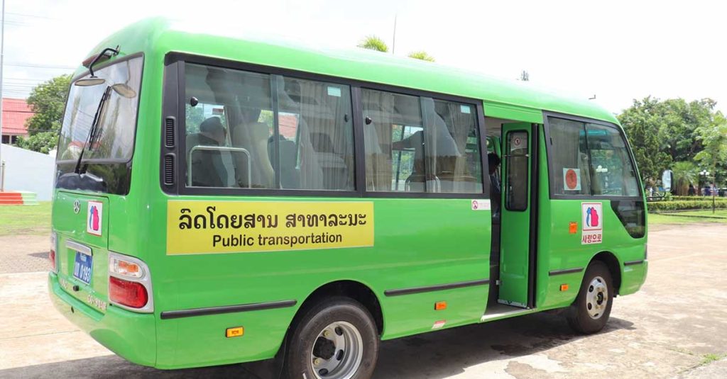 Laos Kicks Off Green Bus Trials to Boost Public Transport